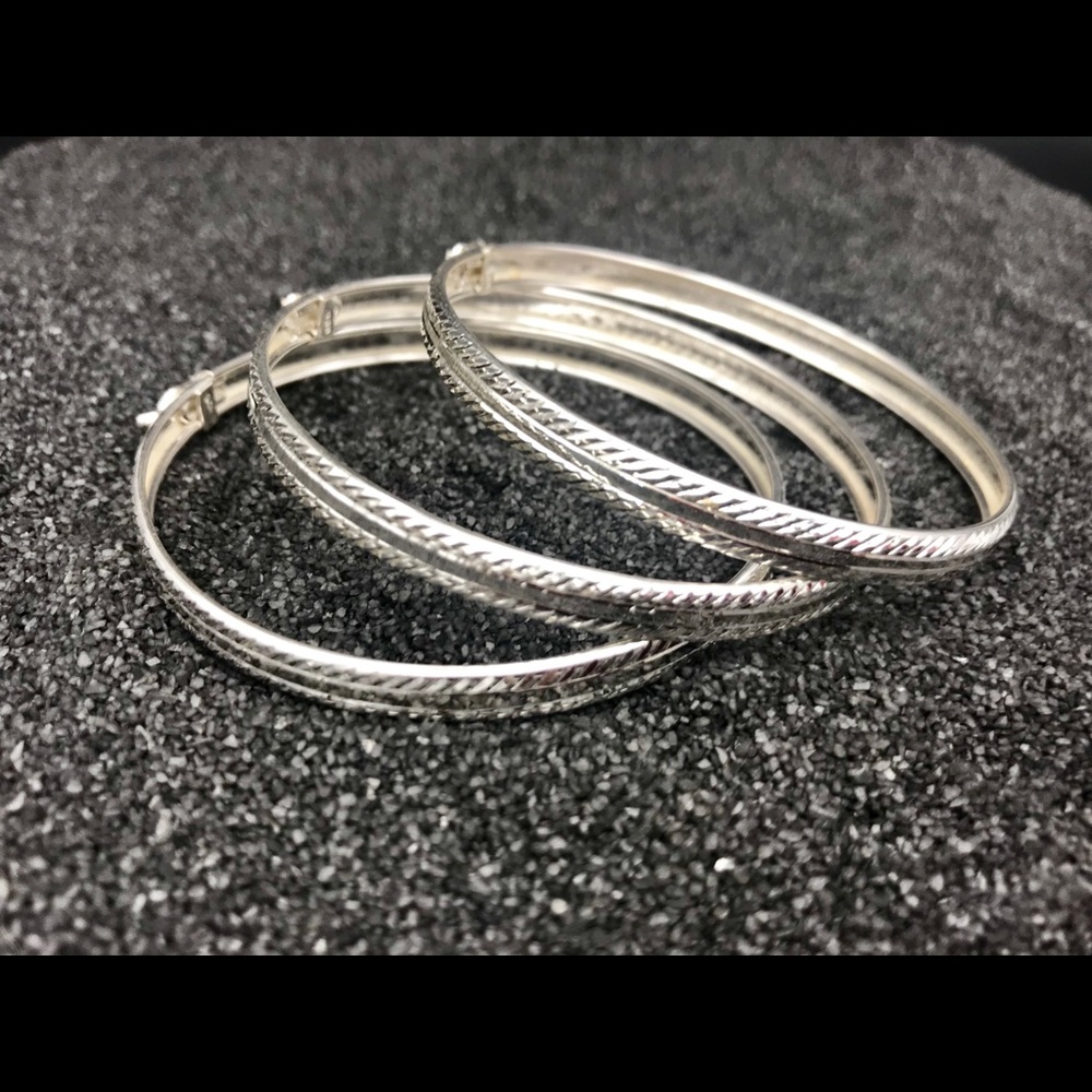 Sterling Silver Bangles